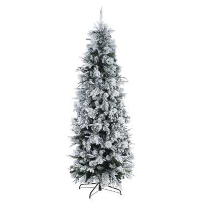Albero di Natale Slim Innevato 180cm shop online