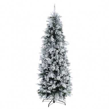 Albero di Natale Slim Innevato 210cm shop online