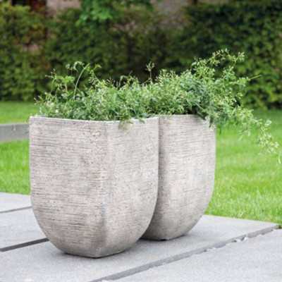 Vaso in Cemento Quadrato shop online 2