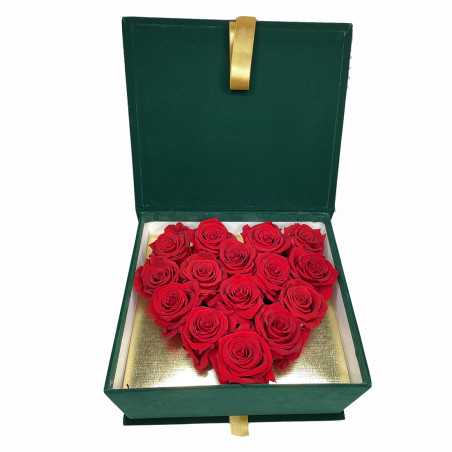 Box con Rose Stabilizzate Apertura a Libro shop online Box con Rose Stabilizzate Apertura a Libro shop online
