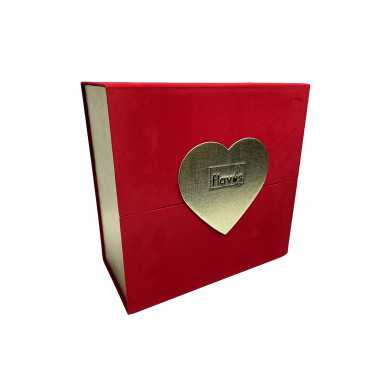 Box Grande 12 Rose Vere e Biscotto Love shop online