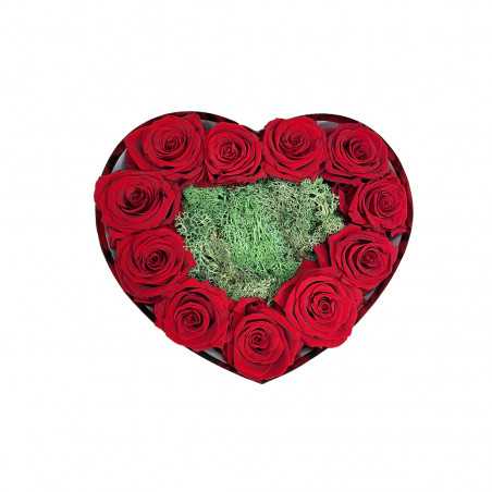 Box Cuore Velluto Rose Vere shop online