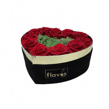 Box Cuore Velluto Rose Vere shop online