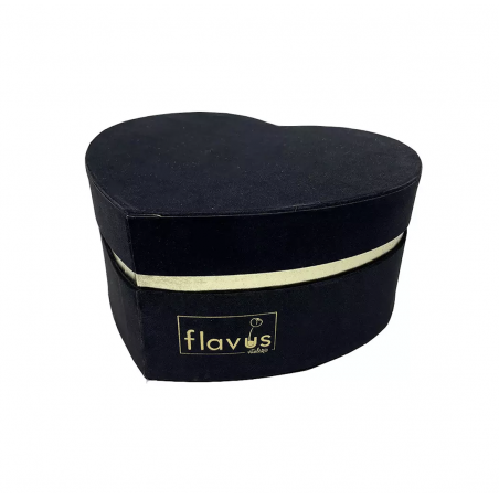 Box Cuore Velluto Rose Vere