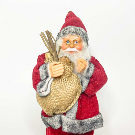 Babbo Natale Rosso e Grigio shop online