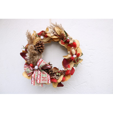 Ghirlanda Natalizia Fiocco Juta shop online